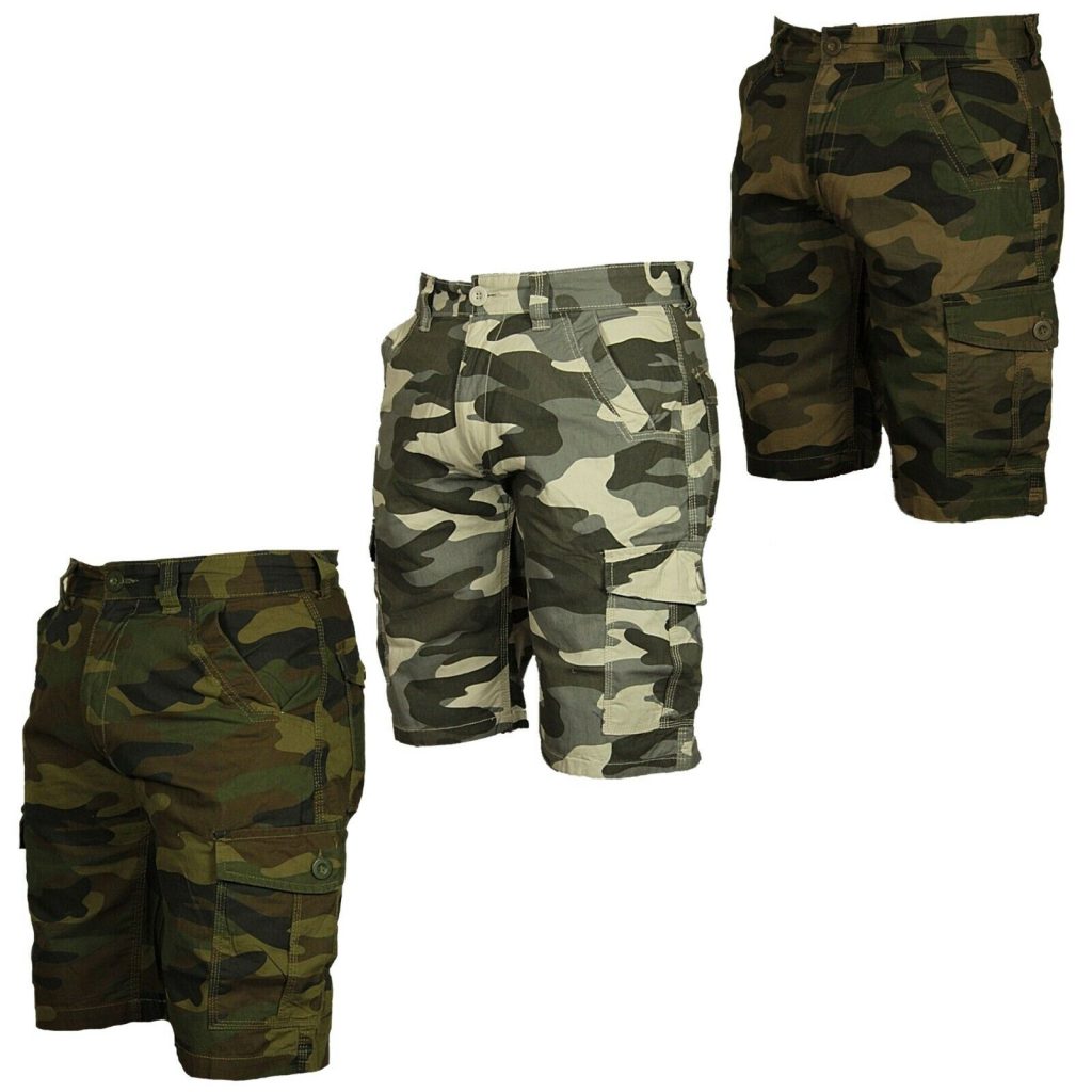 Customizable Army Cargo Shorts for Men, Women, and Kids