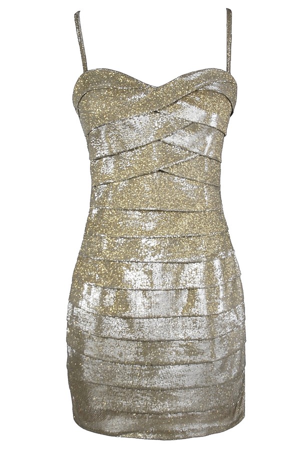 gold party dresses for ladies