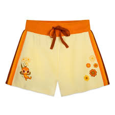 orange shorts for women 1