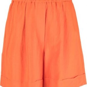 orange shorts for women
