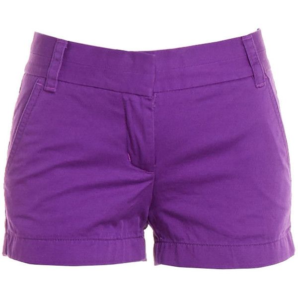 purple shorts for women