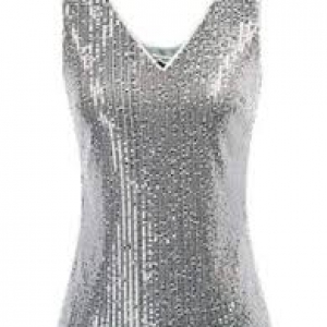 silver tops for women